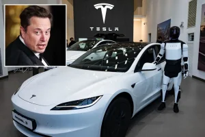 Tesla surprises Wall Street with record sales, yet shares still drop
