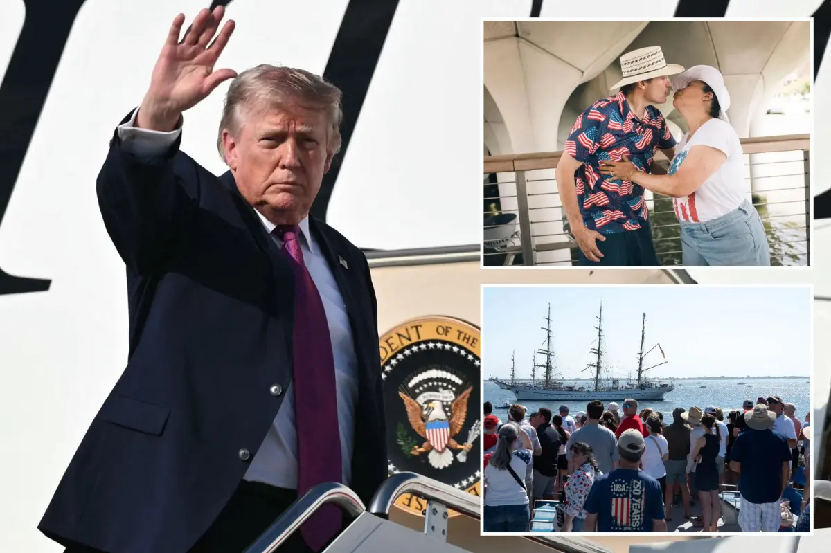 The 250th anniversary of America brings together a fractured country.
