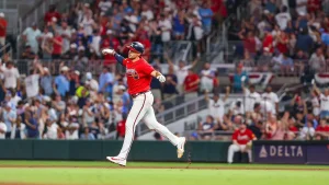 The Braves stadium erupted in 'Country Roads' and something amazing occurred on the following pitch.