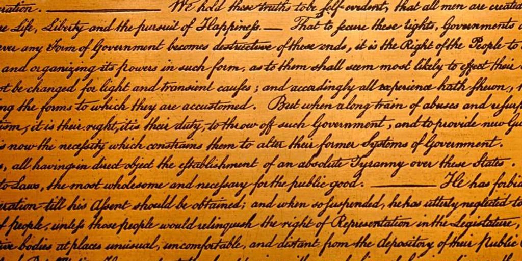 The Declaration is not outdated. It serves as a caution.