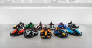 The LEGO F1 drivers' parade returns for the British Grand Prix