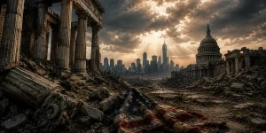 The United States is living among its own debris.