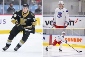 Three OHL prospects come together with the Rangers after playing as teammates in a memorable season.