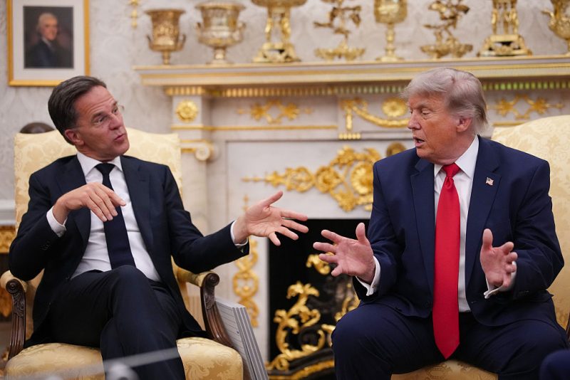 Trump tells NATO partners: The spending difference is unreasonable.