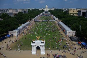 Trump to address the Salute To America event