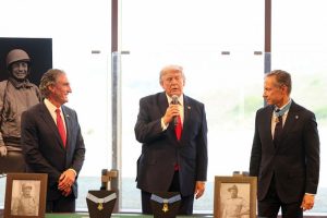 Trump unites the Medals of Honor awarded to Theodore Roosevelt and Theodore Roosevelt Jr. for the first time