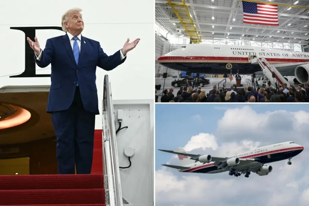 Trump uses Qatari jet for inaugural Air Force One trip to honor America 250