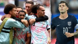 US team might encounter Belgium in the round of 16 following an impressive comeback victory