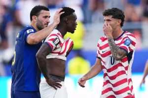 USMNT coming to terms with Folarin Balogun's unfair red card decision
