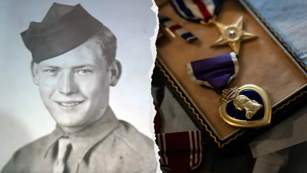 Veteran of World War II awarded Purple Heart 81 years after being injured in the Rhine