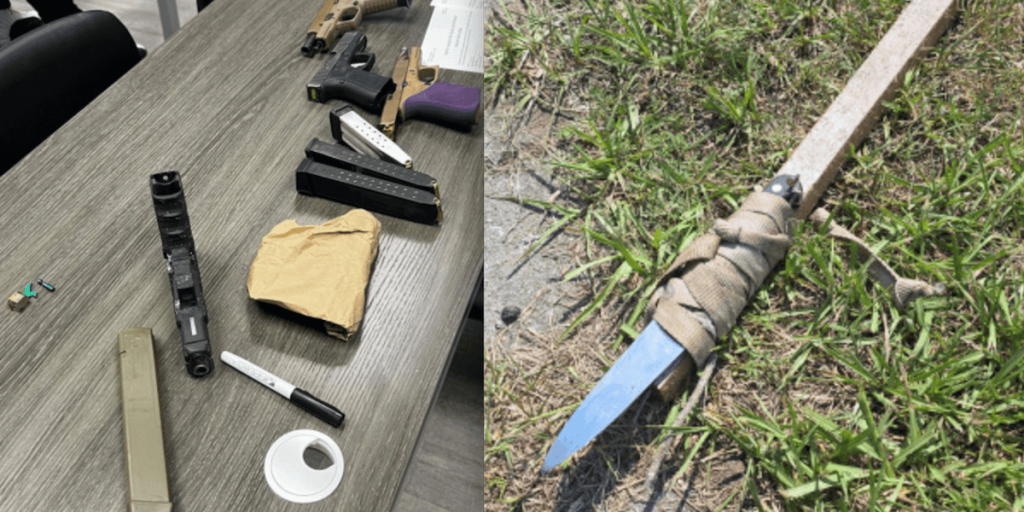 Video: Two women police officers hurt in July 4 mob assault; firearms and spear found