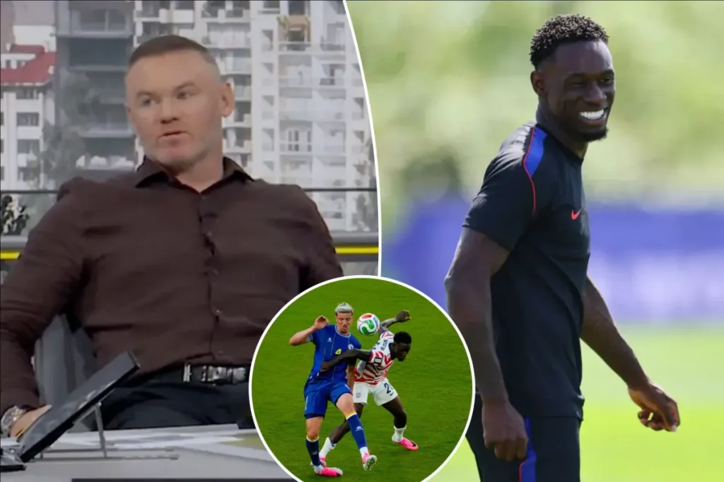 Wayne Rooney criticizes FIFA for altering Folarin Balogun's suspension.