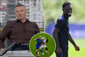 Wayne Rooney criticizes FIFA for altering Folarin Balogun's suspension.