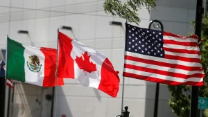 What are the key concerns for the Trump administration in trade discussions with Canada and Mexico?