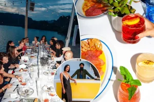 Young Hamptons partygoers spend a lot on tables but forgo drinks for July Fourth.
