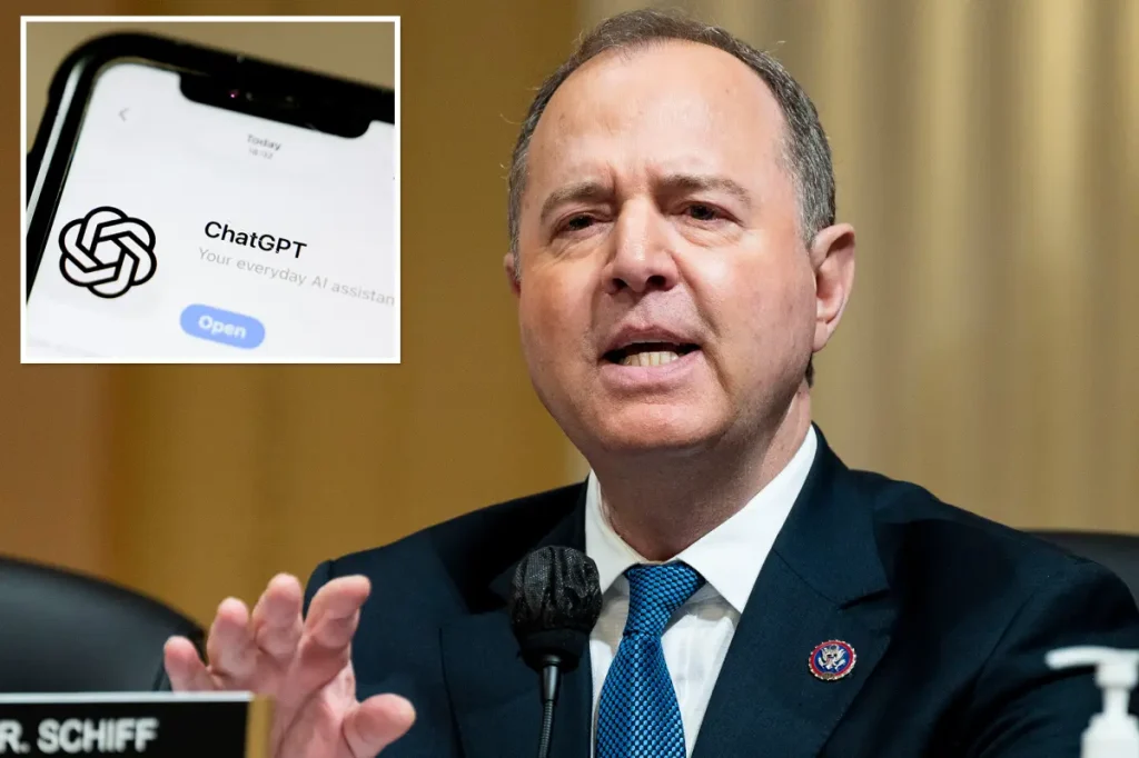Adam Schiff's criticism of free speech is a self-satire.