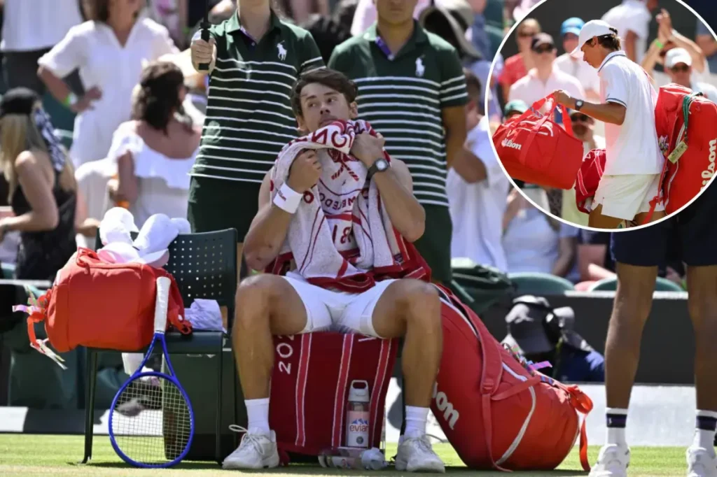 Alex de Minaur feels 'broken inside' after leaving Wimbledon