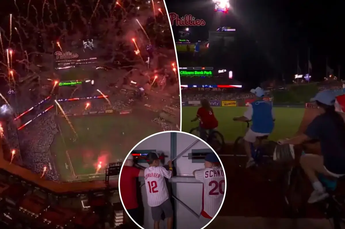 All-Star Game honors famous moment from 'The Sandlot' with a spectacular fireworks show