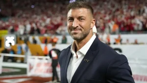 An ideal item was brought for Tim Tebow, the Florida Gators legend, to sign.