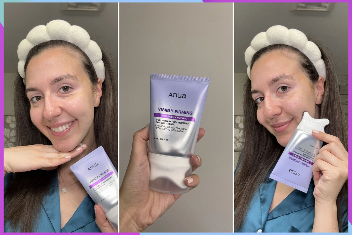 Analysis: My nightly routine with Anua's retinol gua sha cream