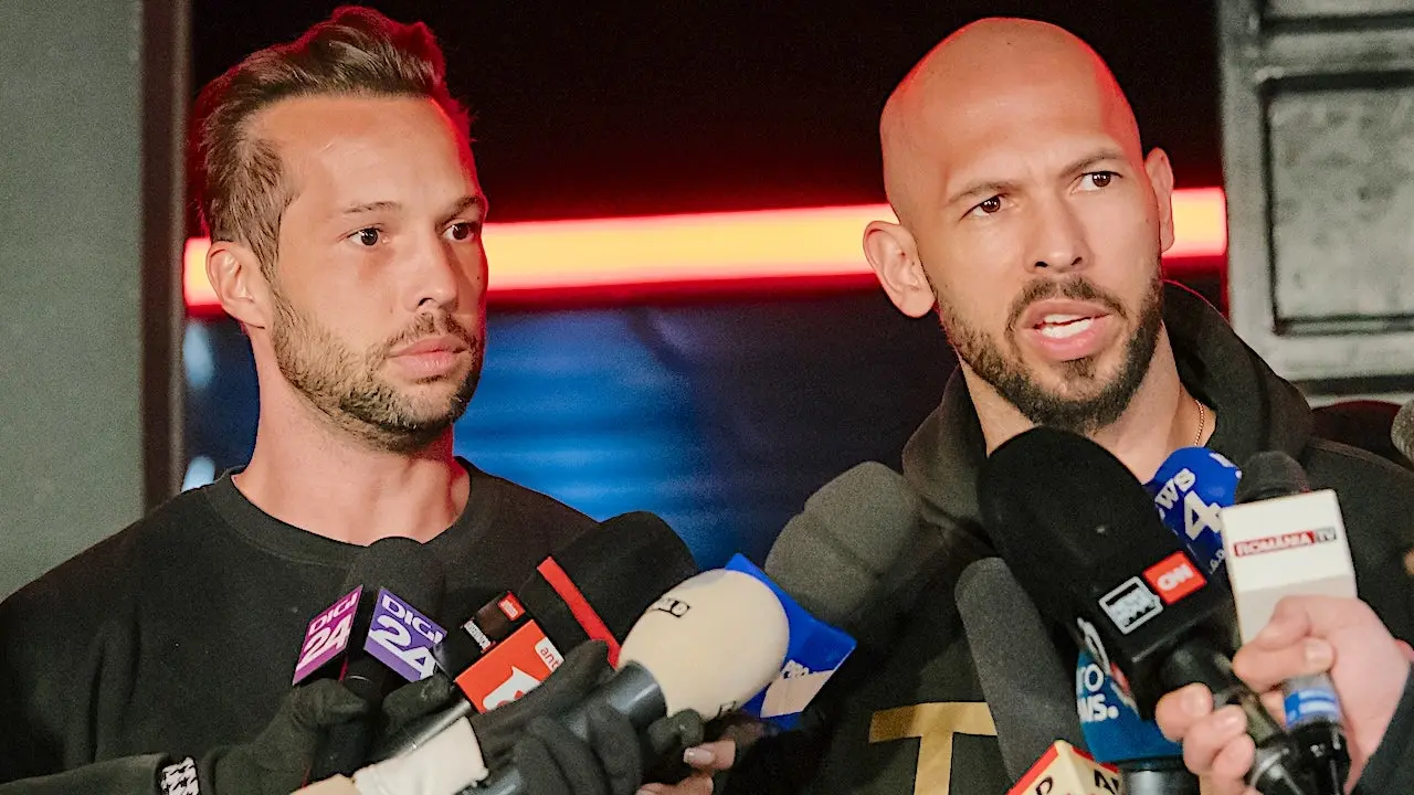 Andrew and Tristan Tate appear in a Miami court regarding extradition efforts from Britain.