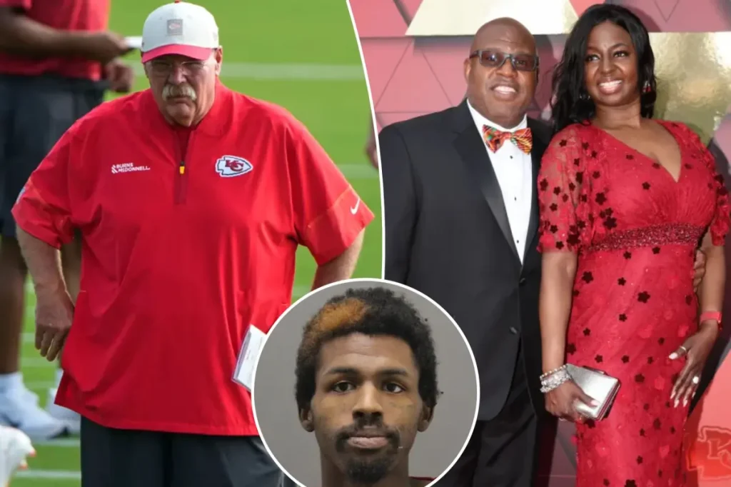 Andy Reid responds to reports of Eric Bieniemy's wife being allegedly shot by their son