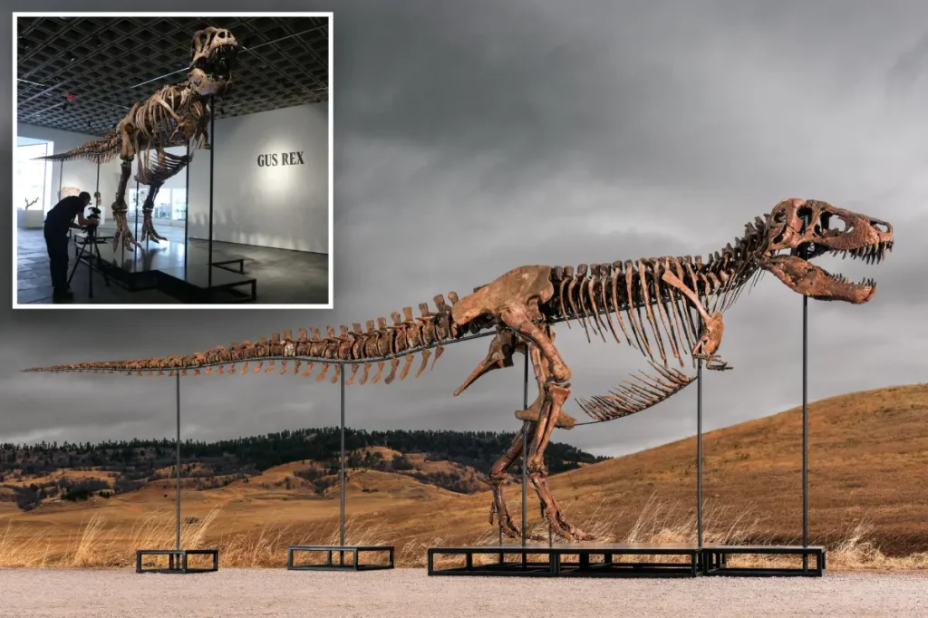 Anonymous buyer acquires &lsquo;Gus&rsquo; the T. rex for a historic $50 million