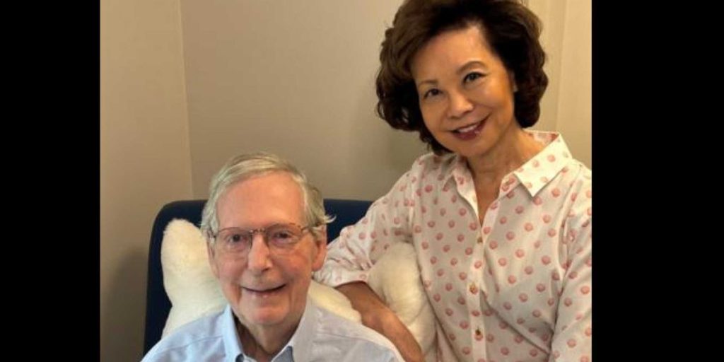 Another photo of Mitch McConnell is shared as lingering questions remain