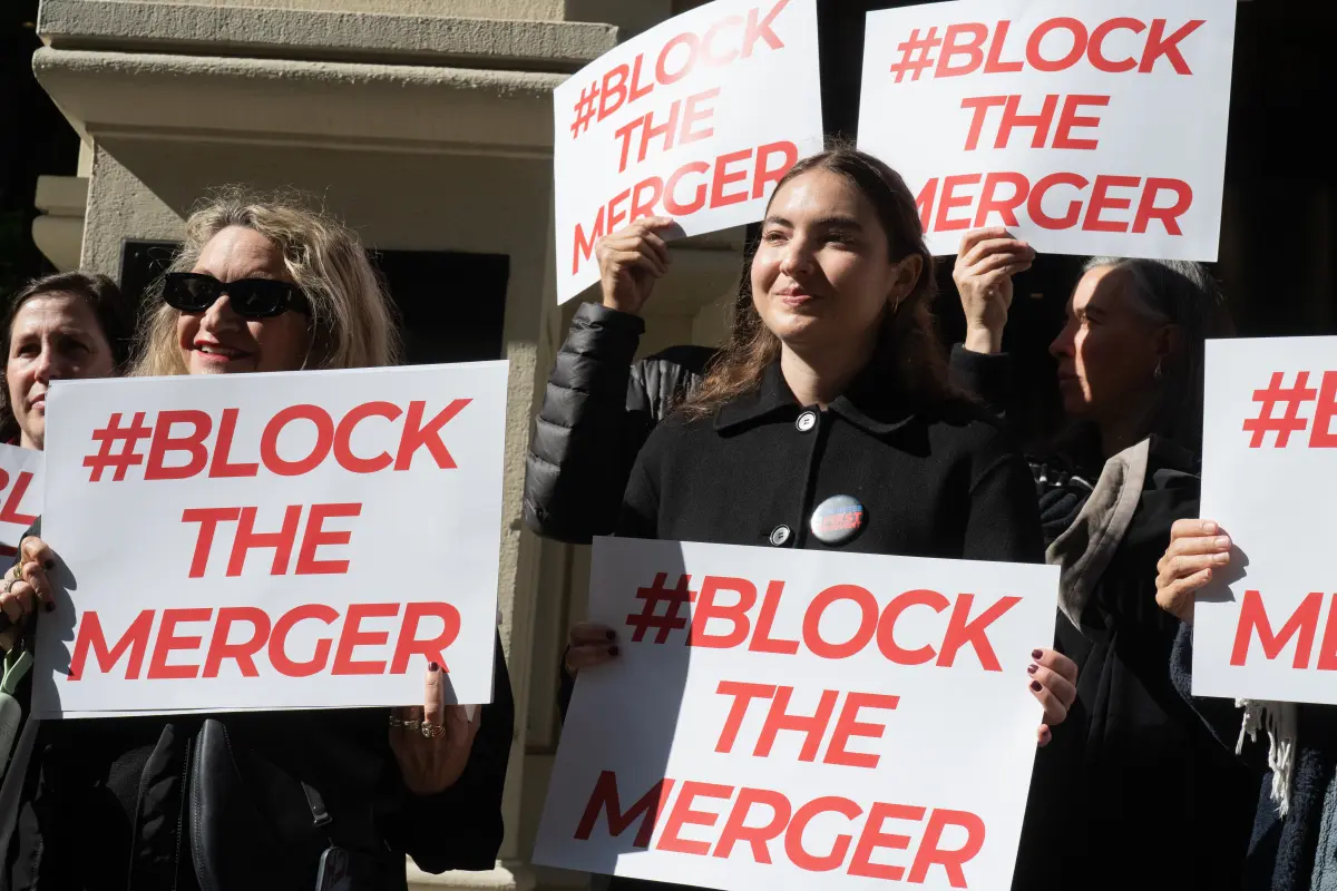 Antitrust lawsuit regarding the Paramount-Warner Bros. merger is merely a tactic to fuel anti-Trump sentiment ahead of the midterms