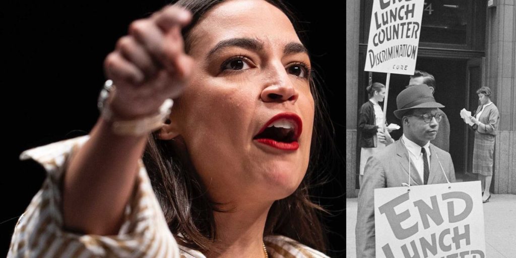 AOC faces harsh mockery for her historically misinformed statement about Jim Crow laws.