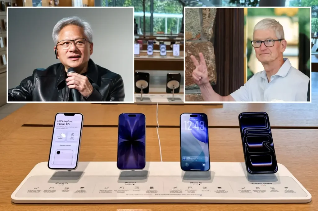 Apple surpasses Nvidia to regain status as the world's most valuable company