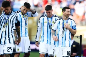 Argentina players and Lionel Messi avoid post-match interviews following World Cup defeat