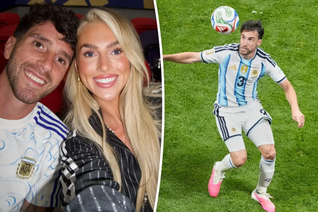 Argentina player’s English girlfriend reveals her struggle with World Cup loyalties.