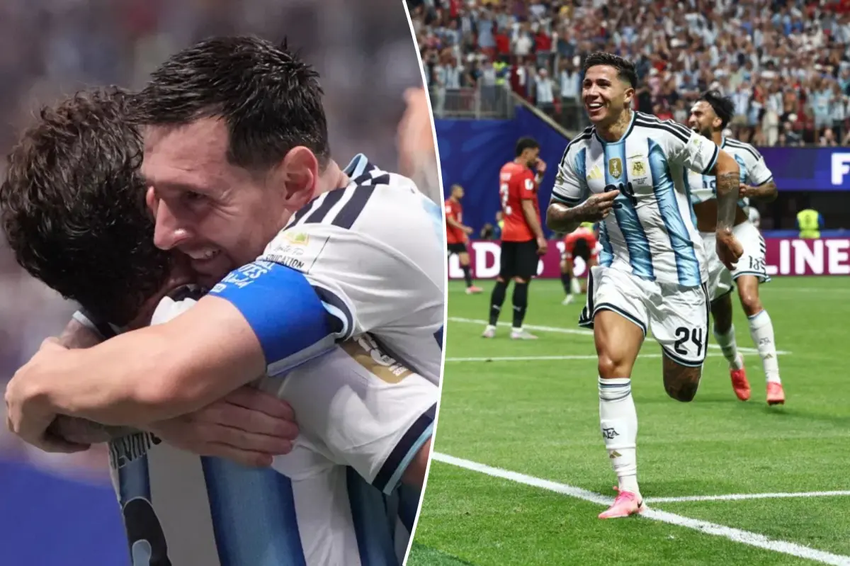 Argentina surprises Egypt with three late goals for an incredible World Cup comeback