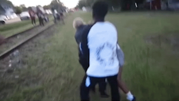 Arrests at North Charleston block party include four minors and a machine gun, according to police.