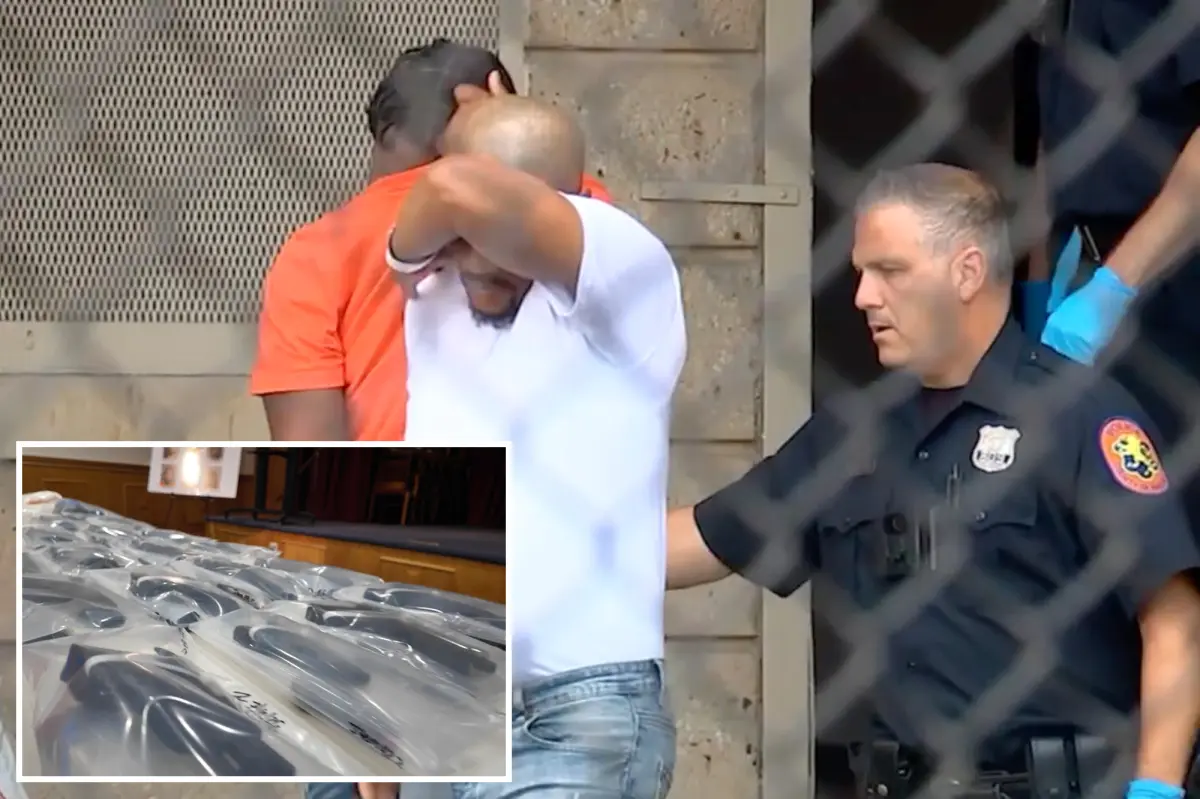 Authorities and local law enforcement take action against Long Island gang operations in large drug and firearms raid