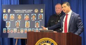 Authorities Conduct Raid on Sex Trafficking Area in Los Angeles