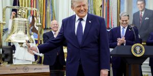 Baby's first investment portfolio: Trump celebrates the launch of 'Trump Accounts' with a historic bell ringing