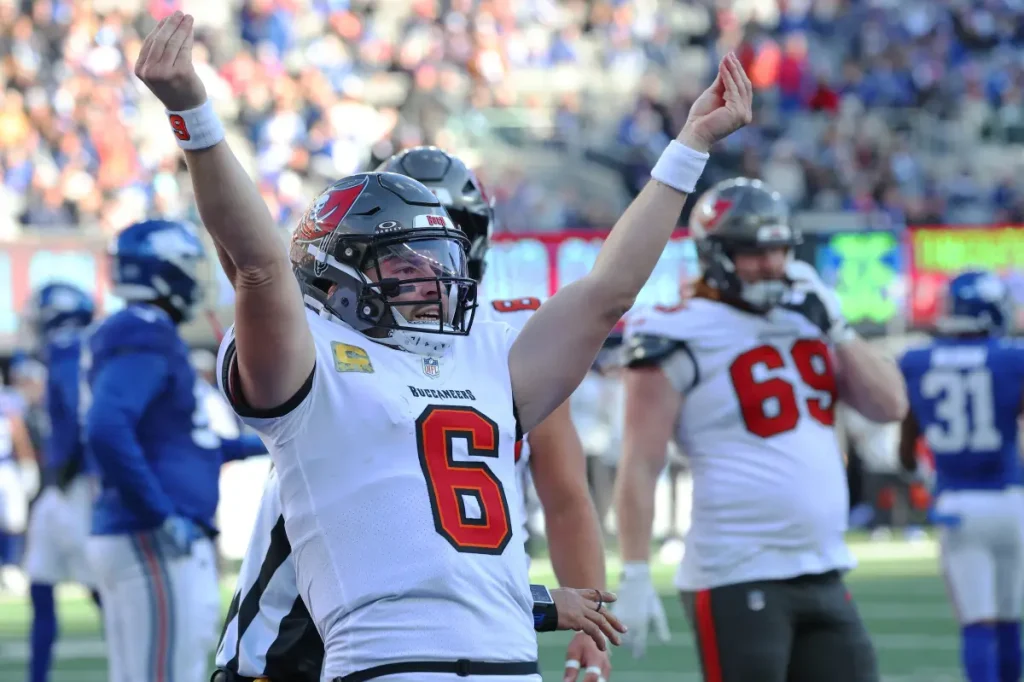 Baker Mayfield discloses several injuries he managed while playing in 2025