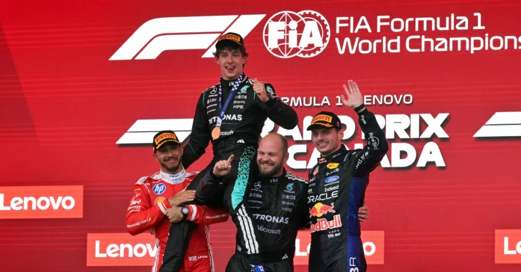 Belgian Grand Prix highlights feature the championship battle and Red Bull's prospects.