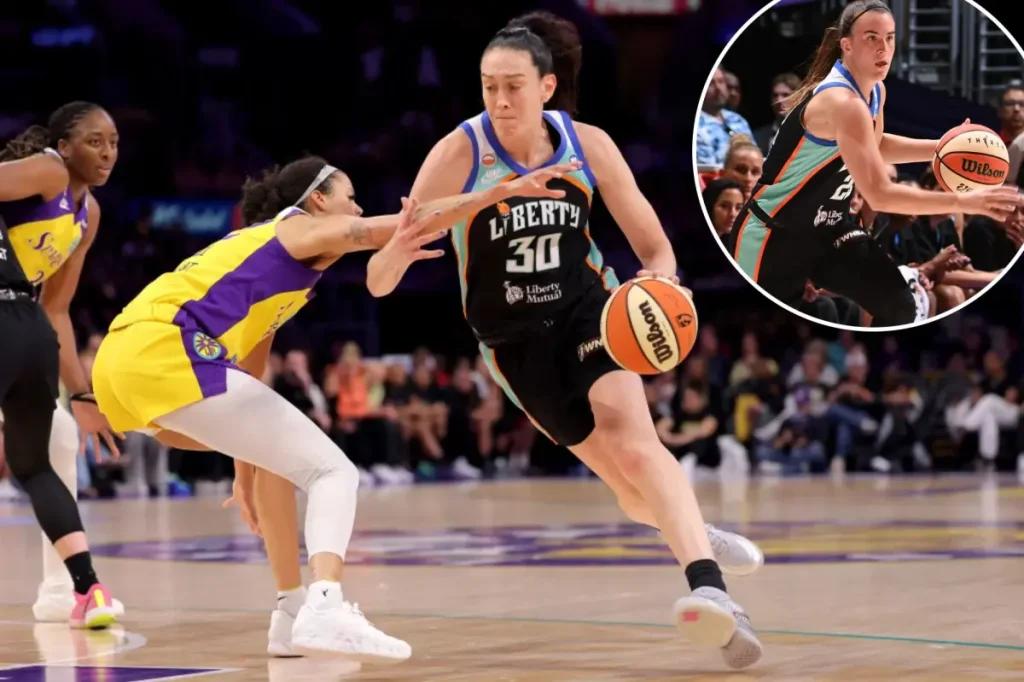 Breanna Stewart and Sabrina Ionescu lead Liberty to victory over Sparks