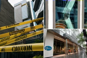 Building in Midtown NYC at risk of partial demolition due to instability, say experts.