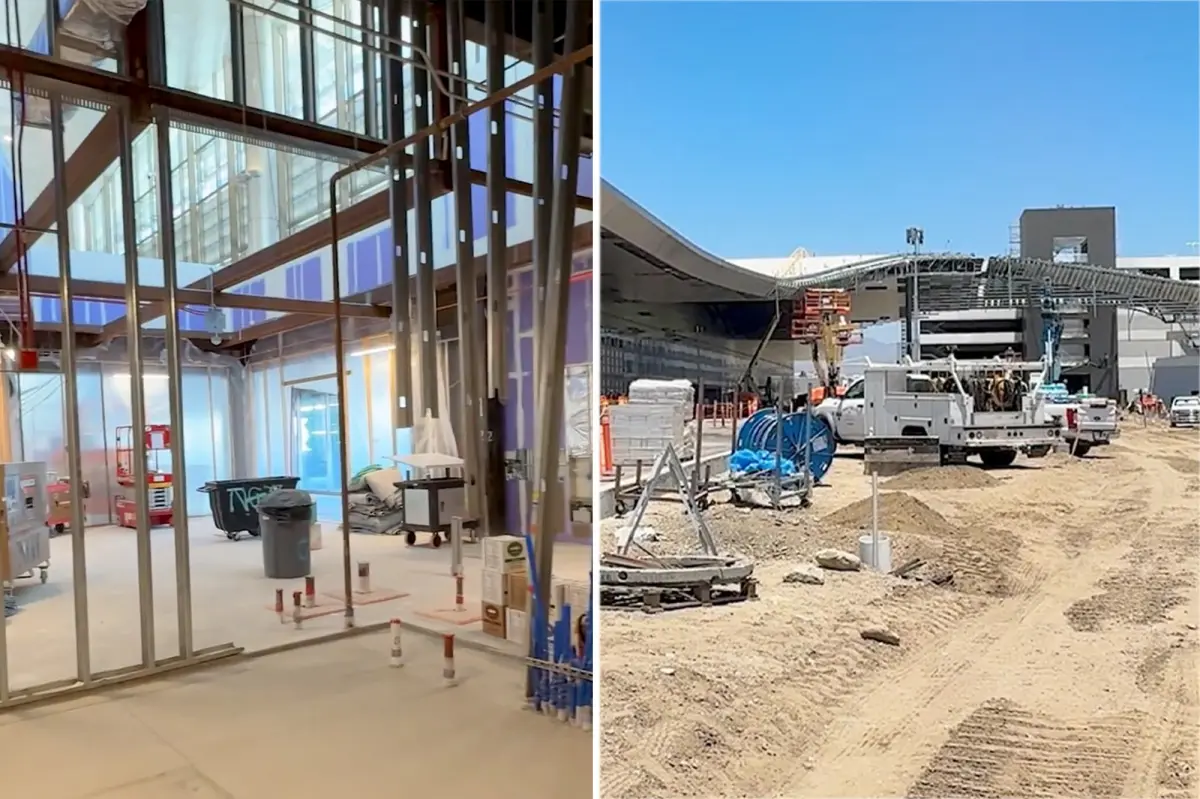 Burbank Airport renovation featuring essential improvements shown in recent photos