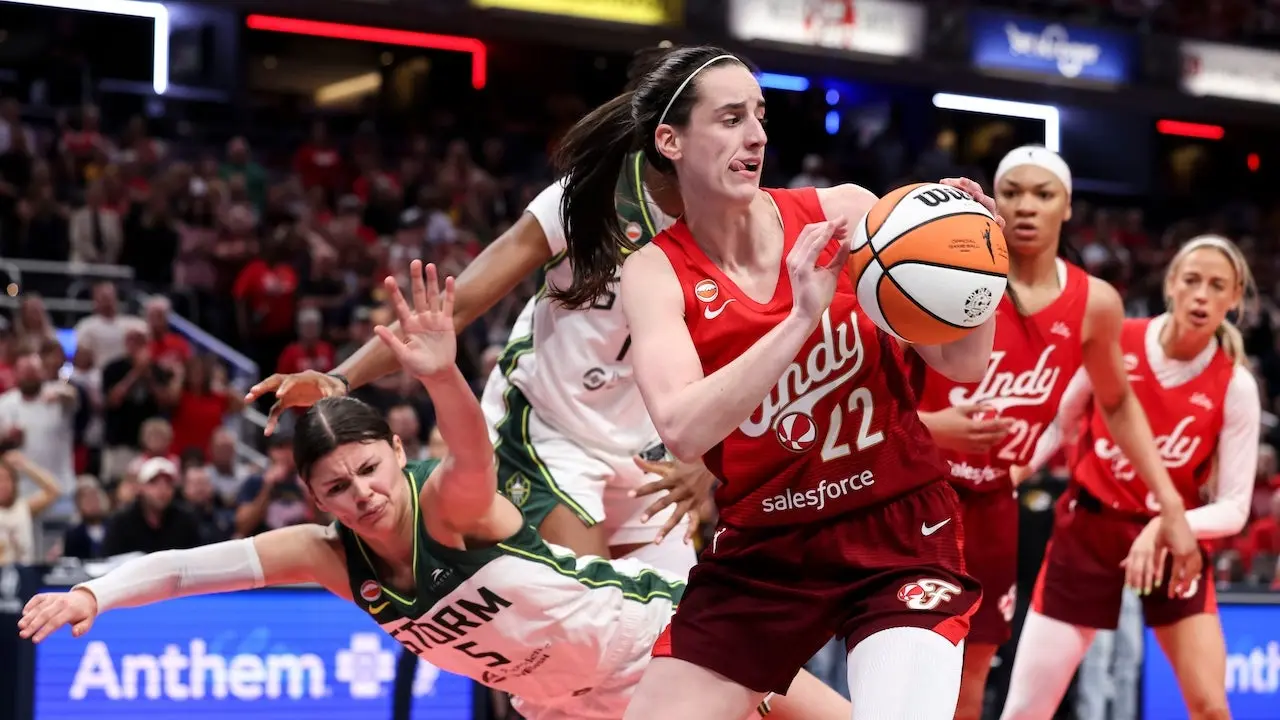 Caitlin Clark sets WNBA record in historic game following weeks of debate