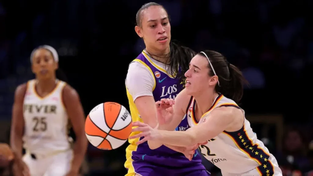 Caitlin Clark's comeback from injury falters in Fever's defeat to Sparks