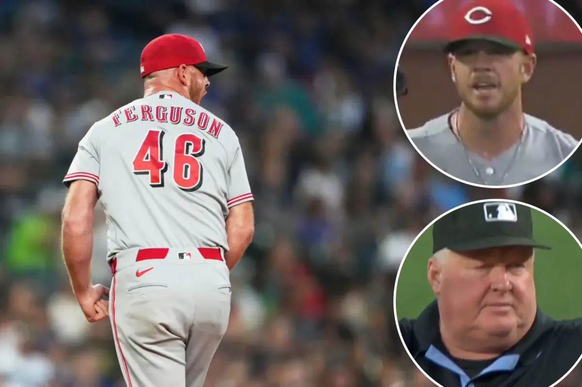 Caleb Ferguson of the Reds expresses regret for criticizing umpire Bill Miller.