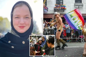 Candidate avoids showing support for gay rights to not upset Muslim voters.