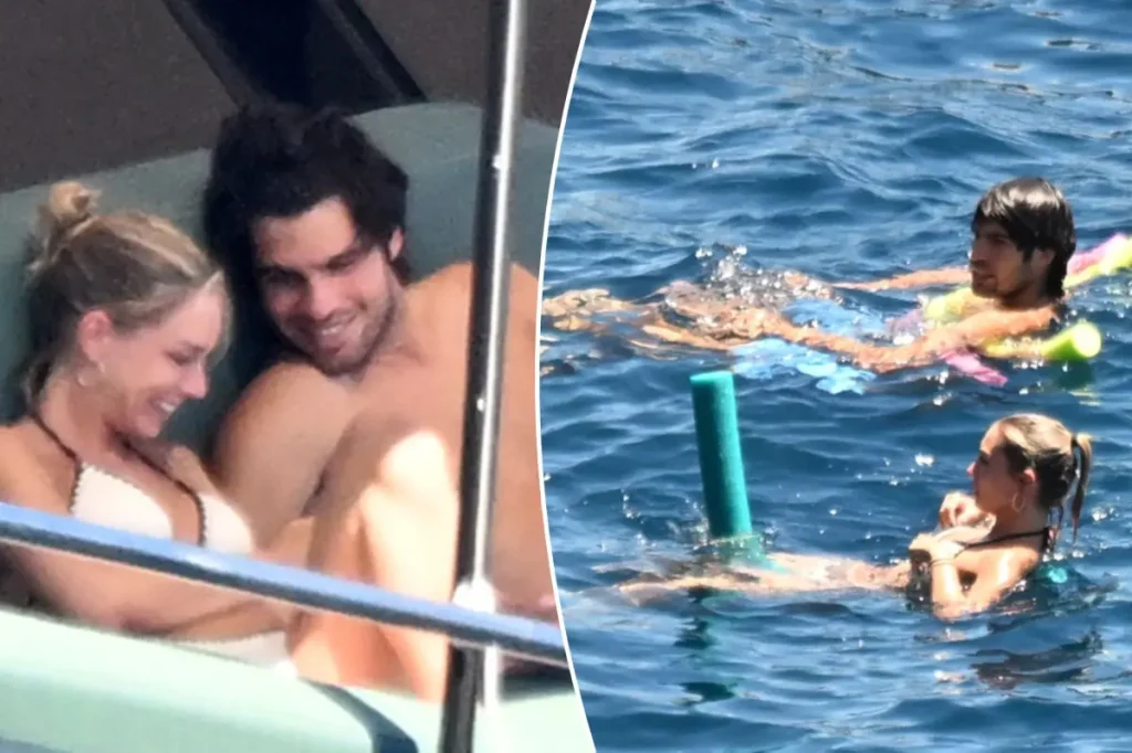 Carlos Alcaraz's girlfriend revealed as the couple spends a day on a boat
