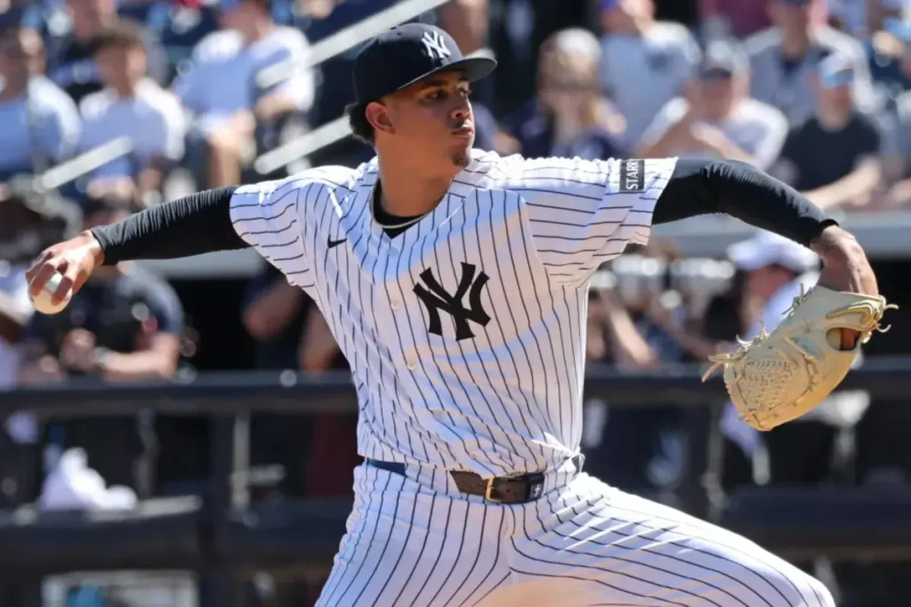Carlos Lagrange of the Yankees might come back from the injured list earlier than anticipated