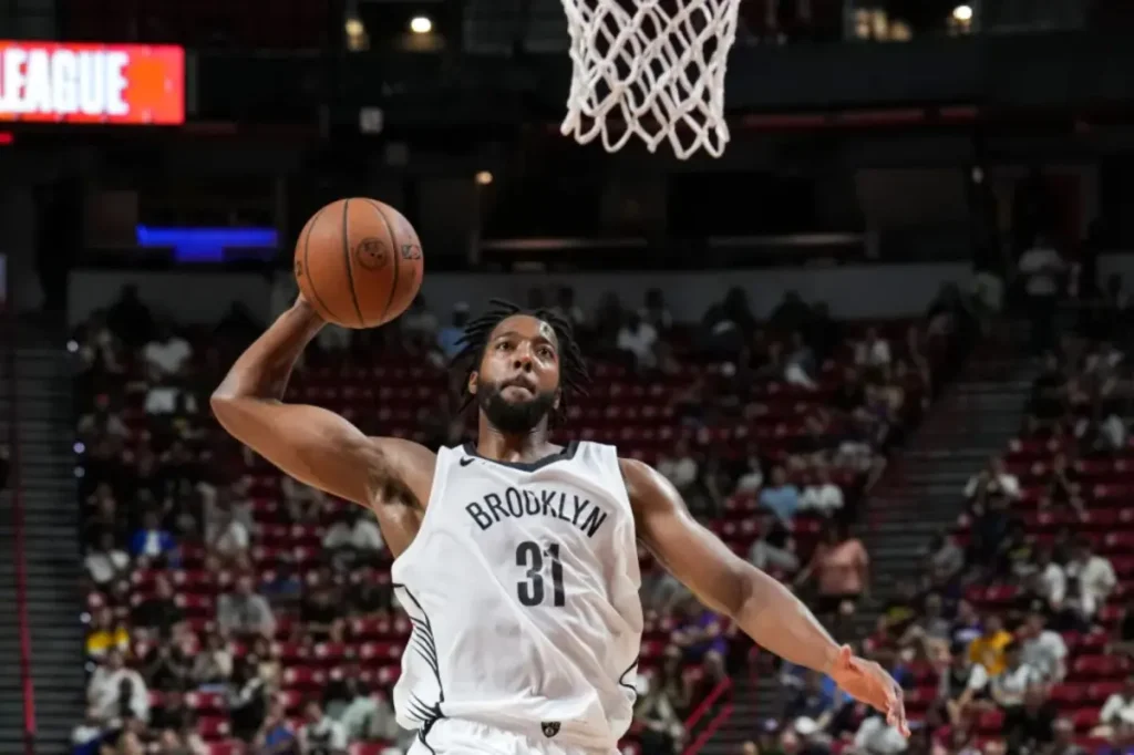 Chaney Johnson wows Nets with hard work and athletic skills